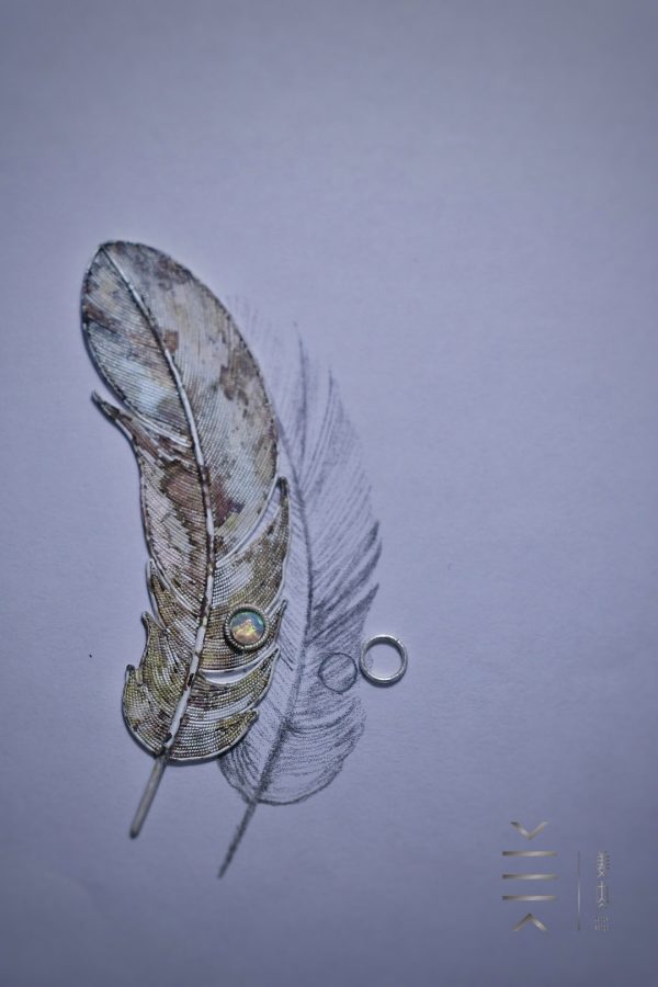 Pure Silver Brooches & Pins - A Wild Goose's Feather - Image 11