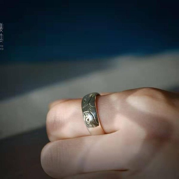 Pure Silver Ring - The Prajana Wisdom Eye - Imagen 7