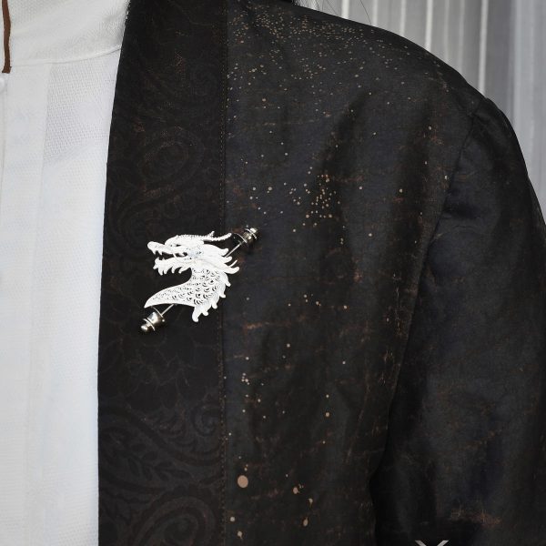 Pure Silver Brooches & Pins - Dragon - 画像 (6)
