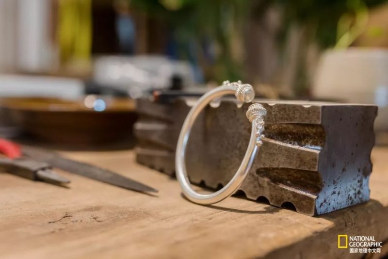 A bracelet made after two full days' work.