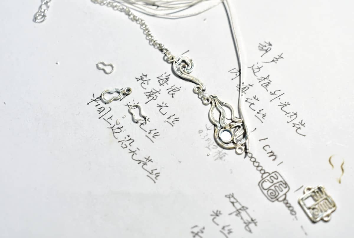 Pure Silver Bracelets - Gourd Series - Immortal Blesssing - Imagen 6