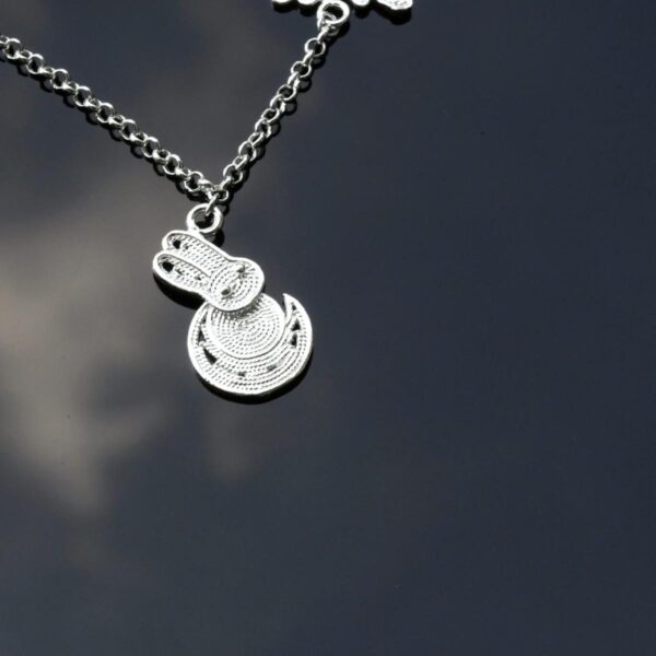 Pure Silver Bracelets - Maple Moon Rabbit - Image 4