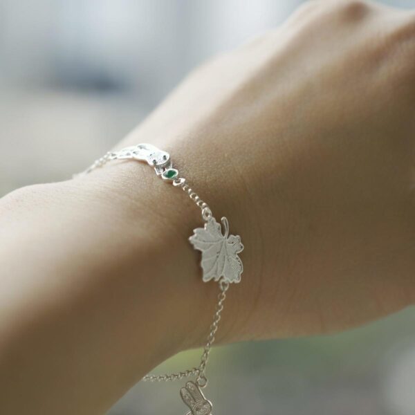 Pure Silver Bracelets - Maple Moon Rabbit - Image 5