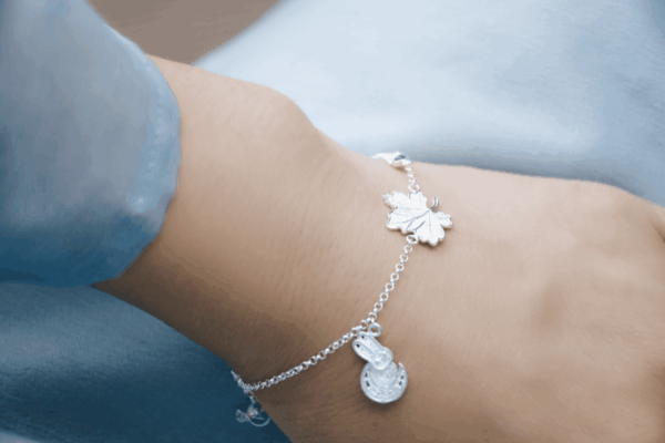 Pure Silver Bracelets - Maple Moon Rabbit - Image 12