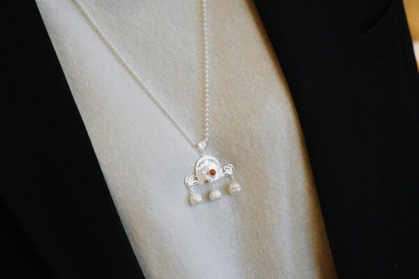 A Pure Silver Pendant - Triple First - Image 9