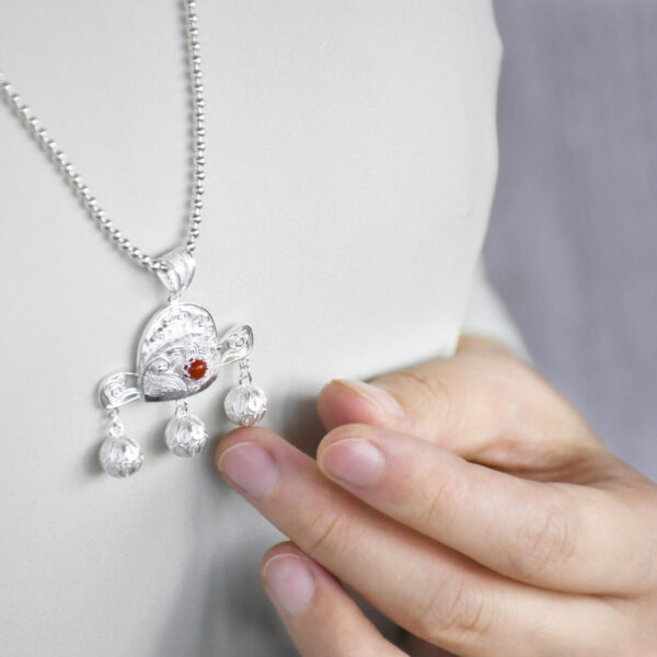 A Pure Silver Pendant - Triple First - Image 6