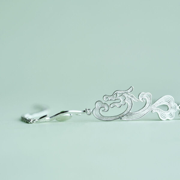 Pure Silver Bracelets - Cloud Dragon - Imagen 2