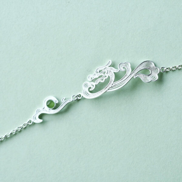 Pure Silver Bracelets - Cloud Dragon - Imagen 3
