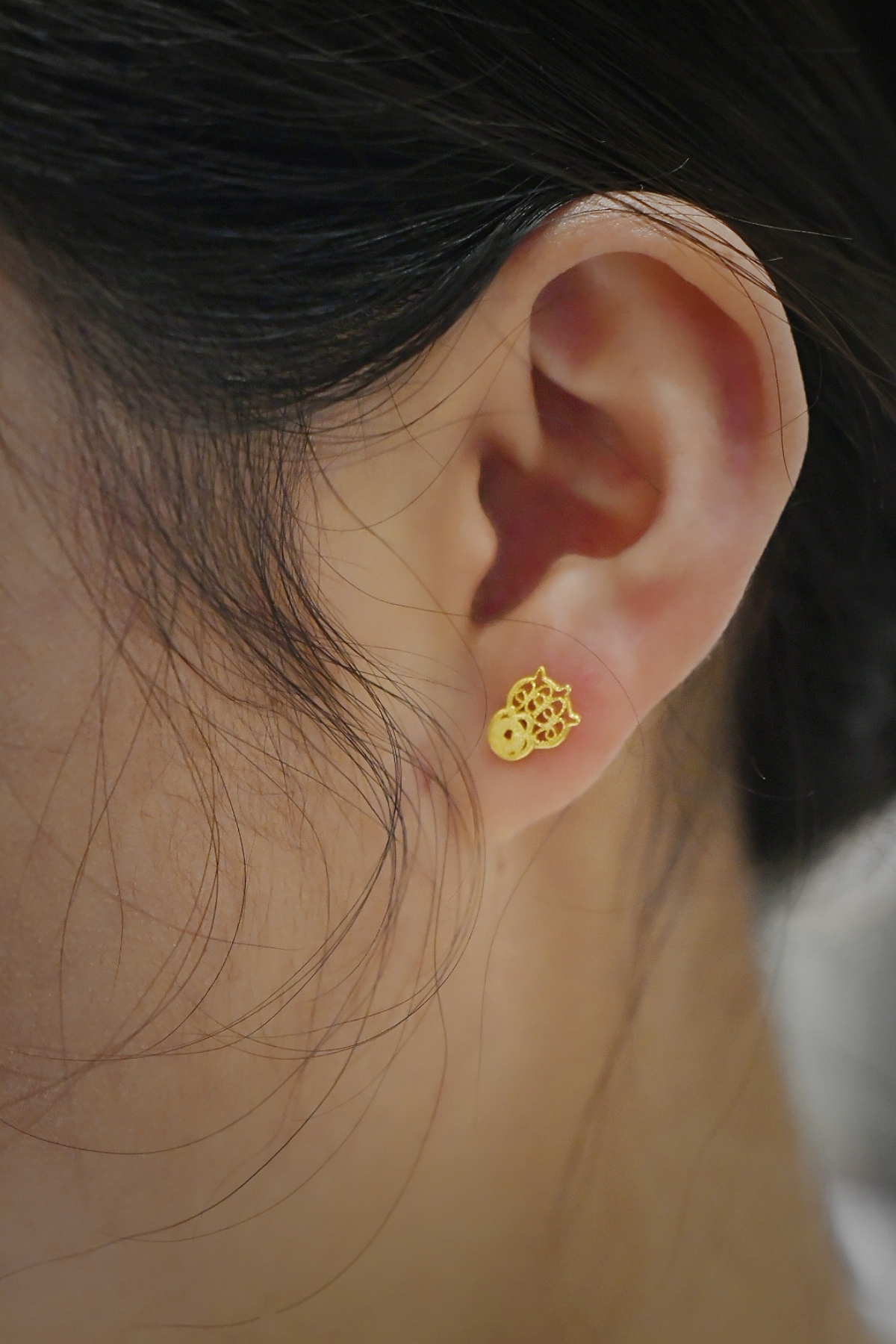 Silver Stud Earrings – Dog Paws - 画像 (15)