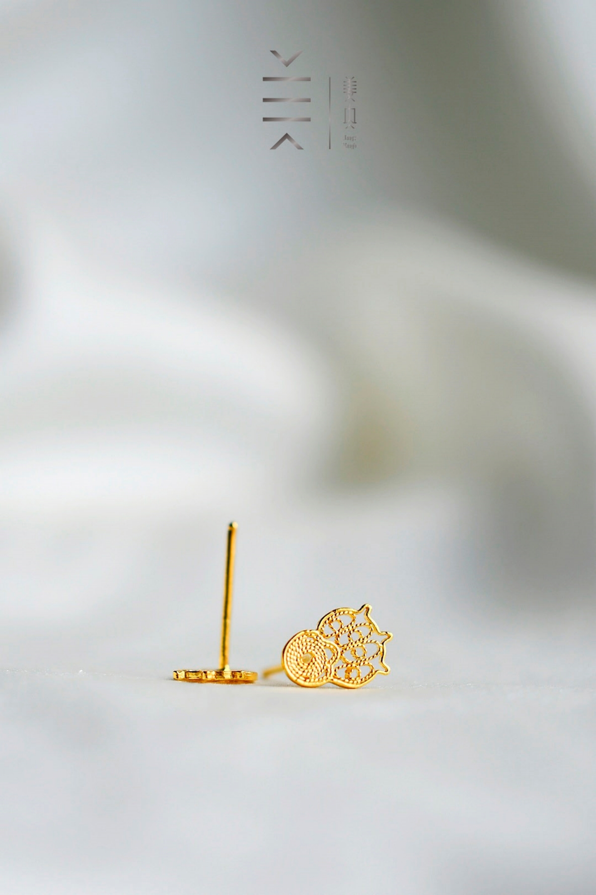 Silver Stud Earrings – Dog Paws - 画像 (9)