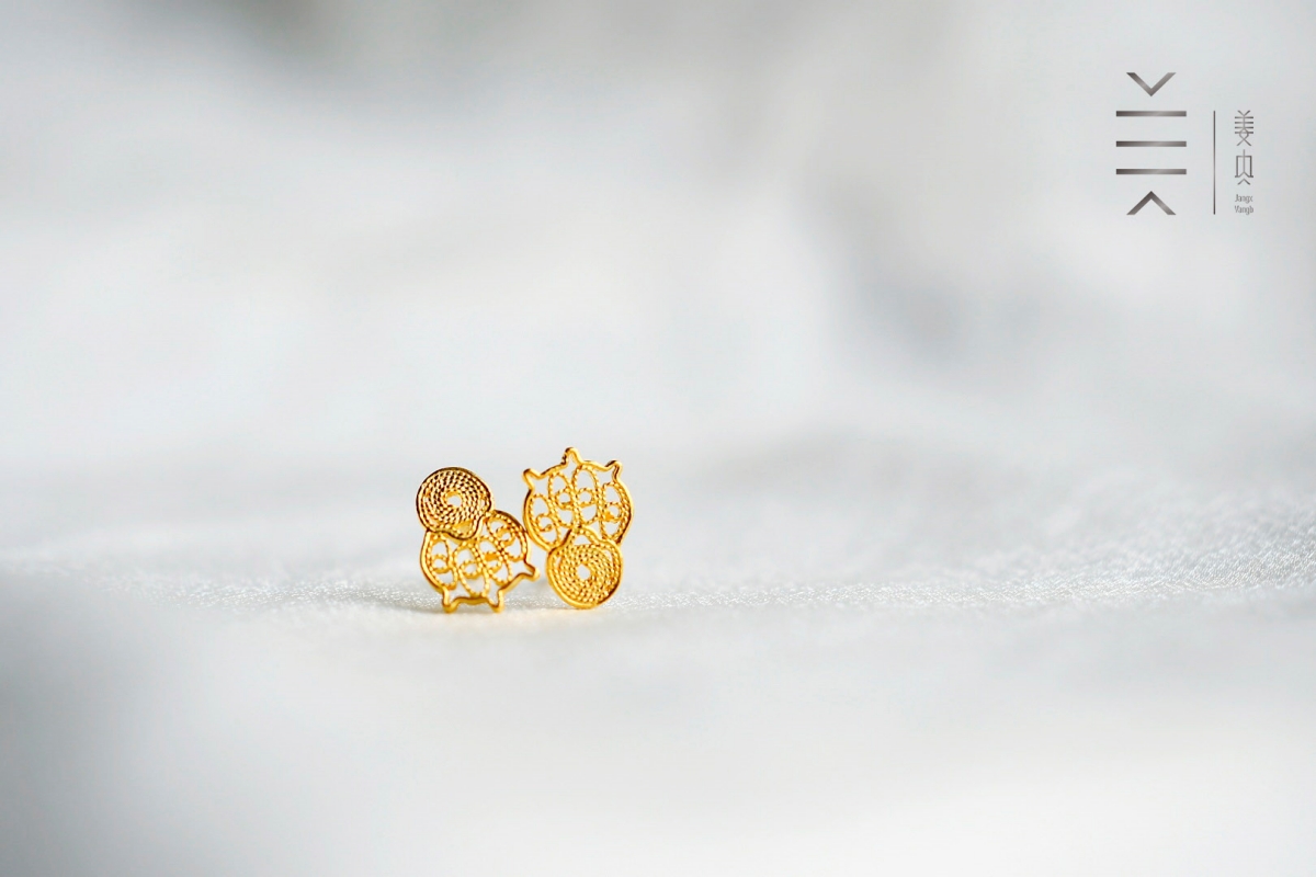 Silver Stud Earrings – Dog Paws - 画像 (12)