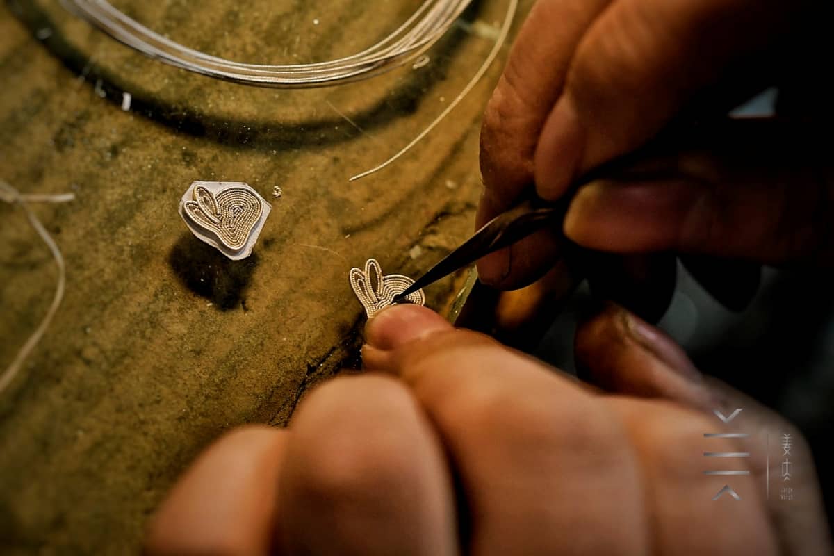 Silver Stud Earrings – Moon Guardian – Chinese Zodiac Rabbit - Image 12