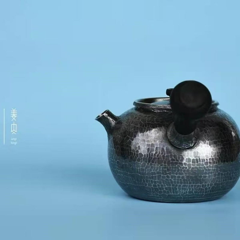 Pure Silver Teapot - Grain Abundance - 画像 (3)