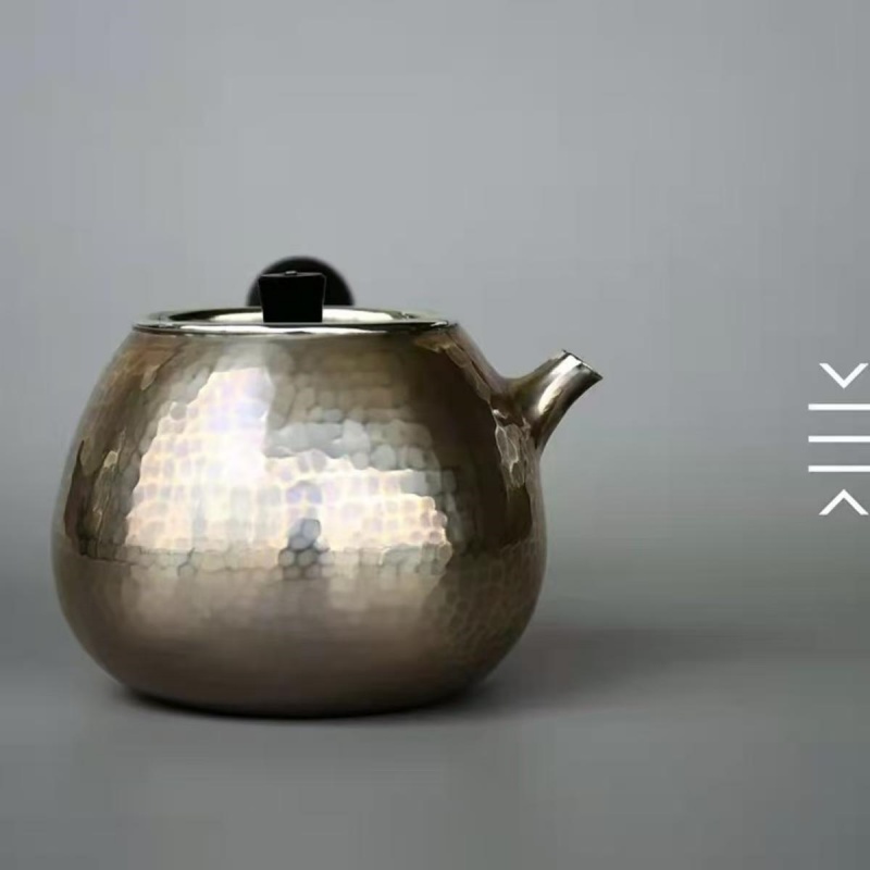 Pure Silver Teapot - Between the Sip and the Scent - Image 2