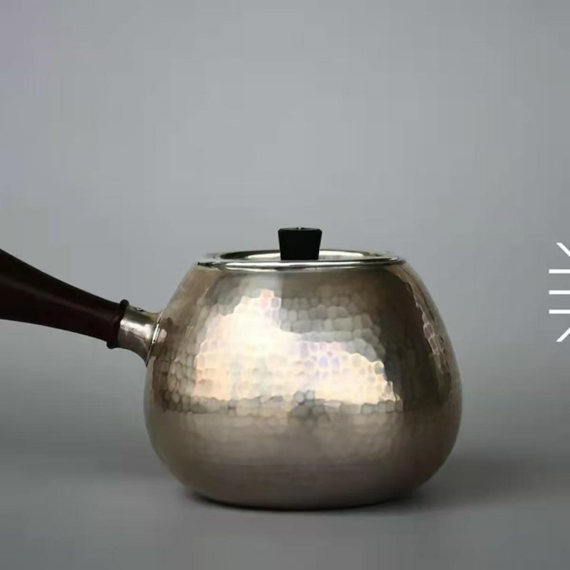 Pure Silver Teapot - Between the Sip and the Scent - Image 3
