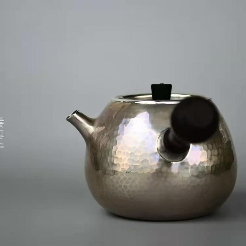 Pure Silver Teapot - Between the Sip and the Scent - Image 6