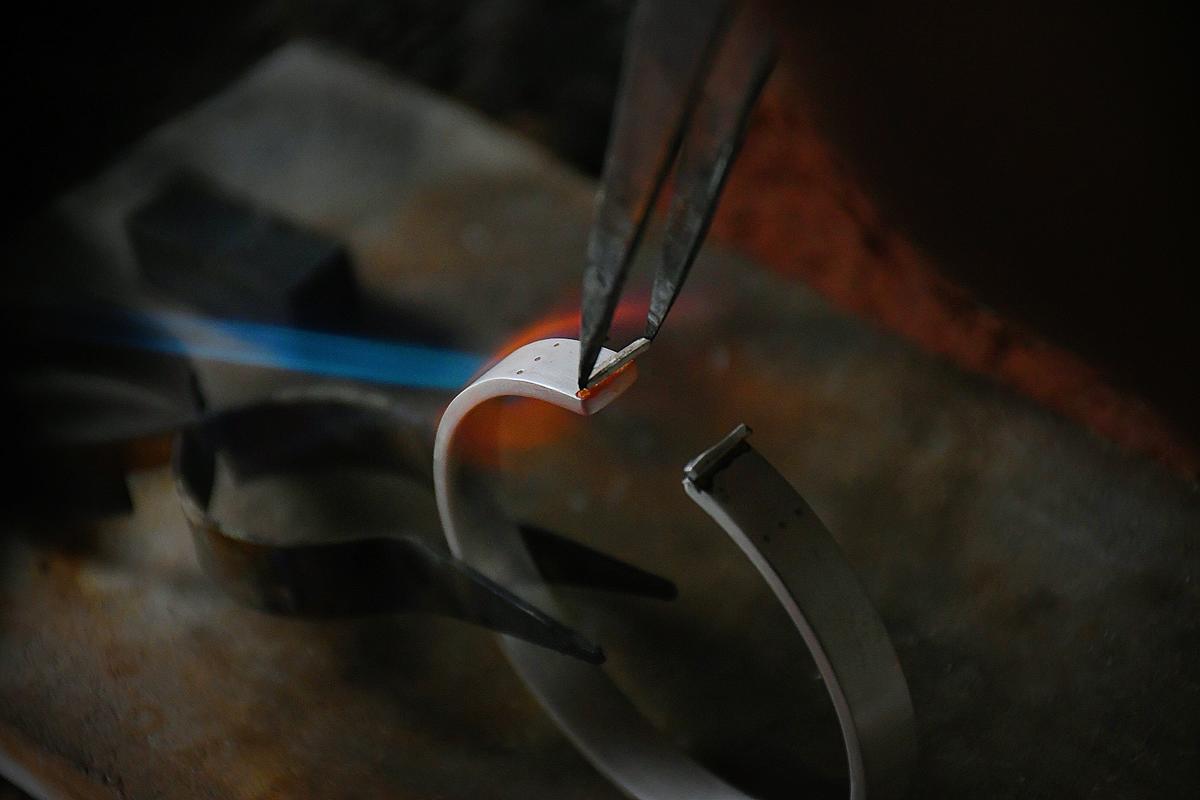 Pure Silver Bangles - Medicine Buddha Mantra - Image 9