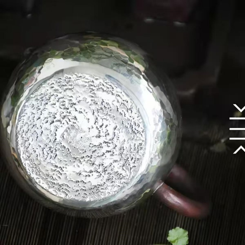 Pure Silver Teapot - Xi Shi Teapot - Imagen 6