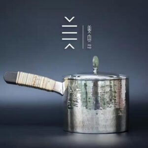 Pure Silver Teapot - The Emerald Lake