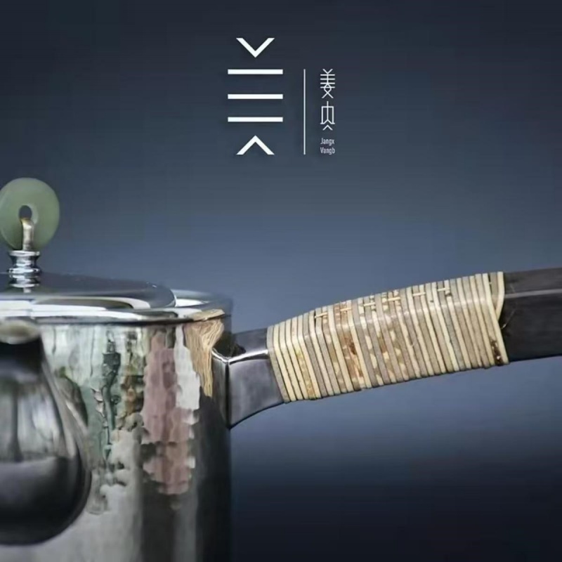 Pure Silver Teapot - The Emerald Lake - Imagen 2